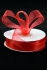 Organza Ribbon , Red, 1/4 Inch x 25 Yards (1 Spool) SALE ITEM